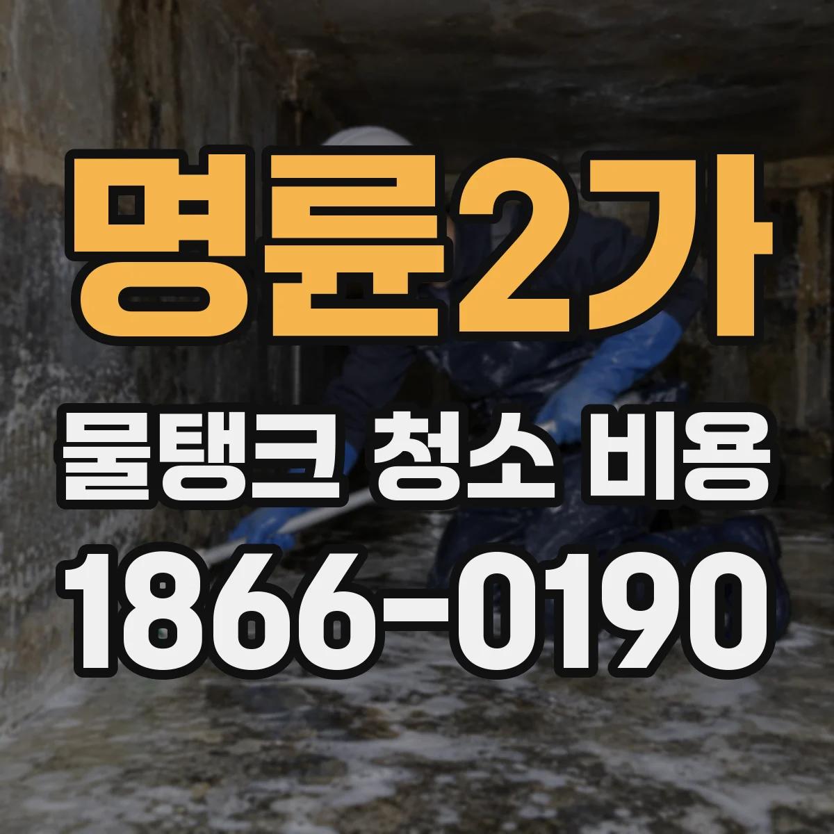 명륜2가 물탱크 청소 비용