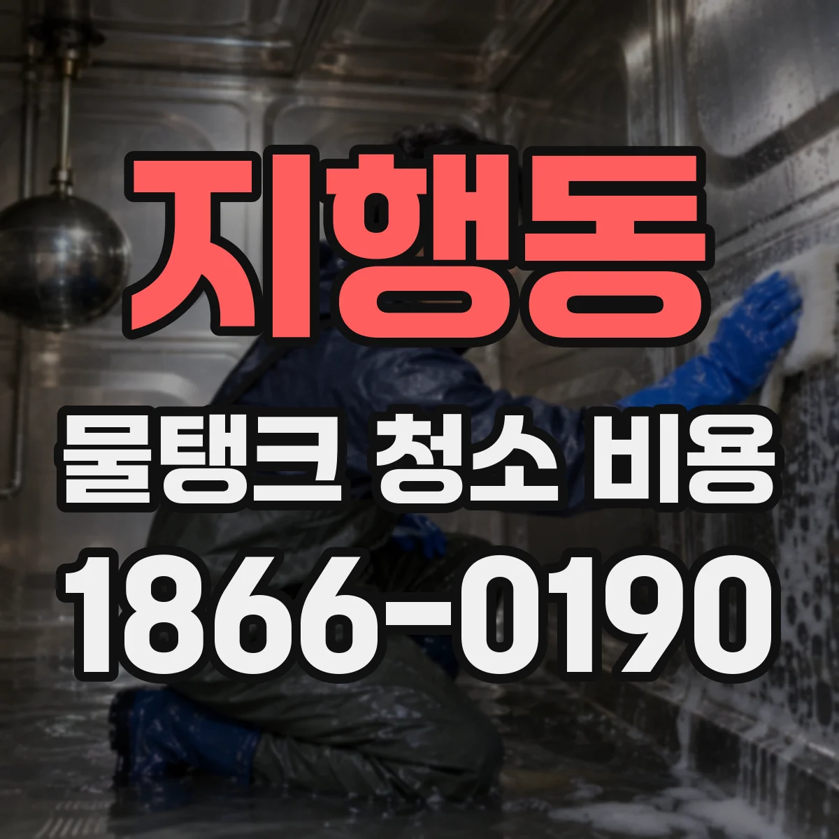 지행동 물탱크 청소 비용