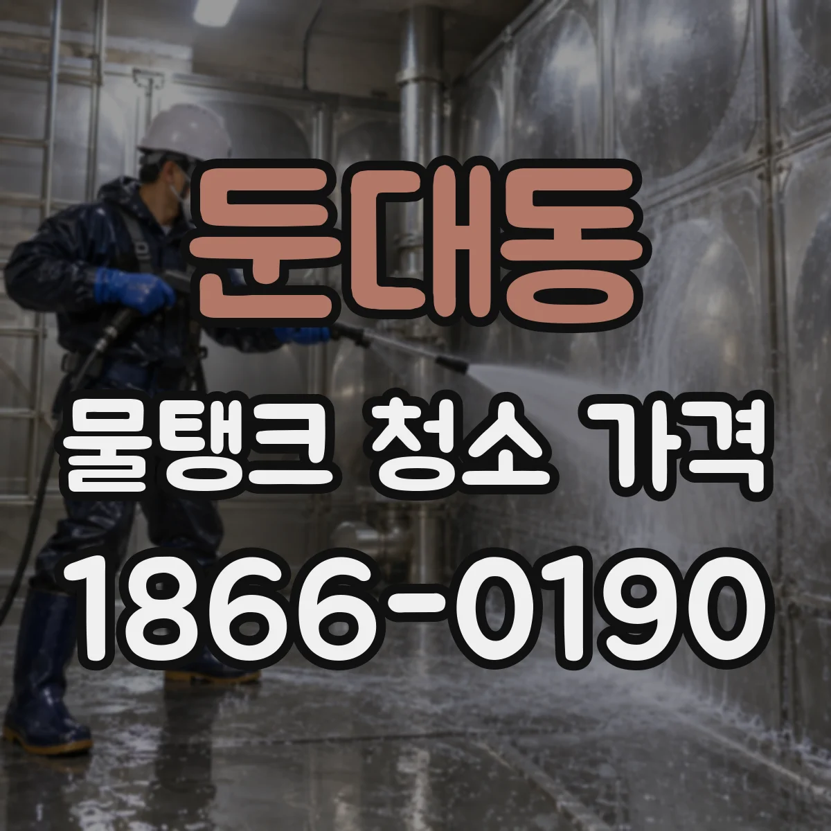 둔대동 물탱크 청소 가격