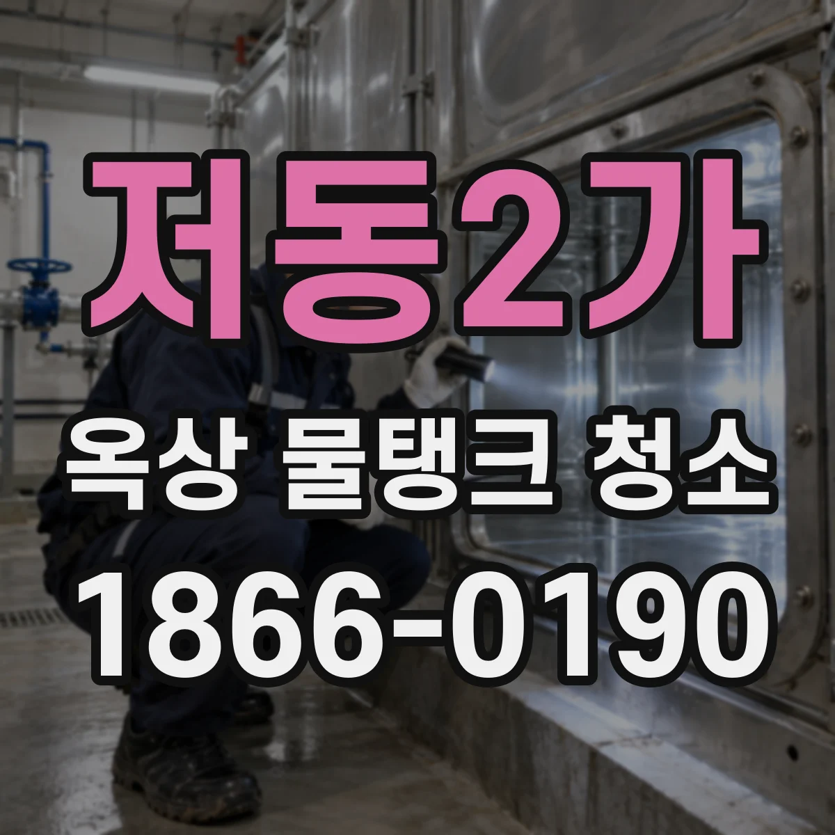 저동2가 옥상 물탱크 청소