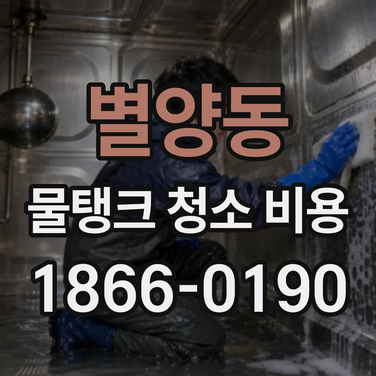 별양동 물탱크 청소 비용