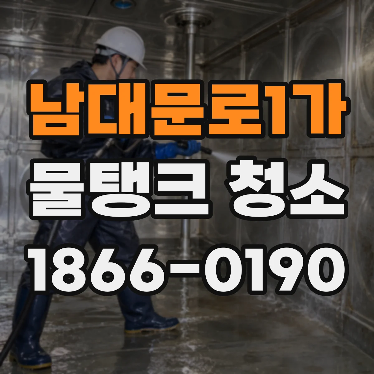 남대문로1가 물탱크 청소