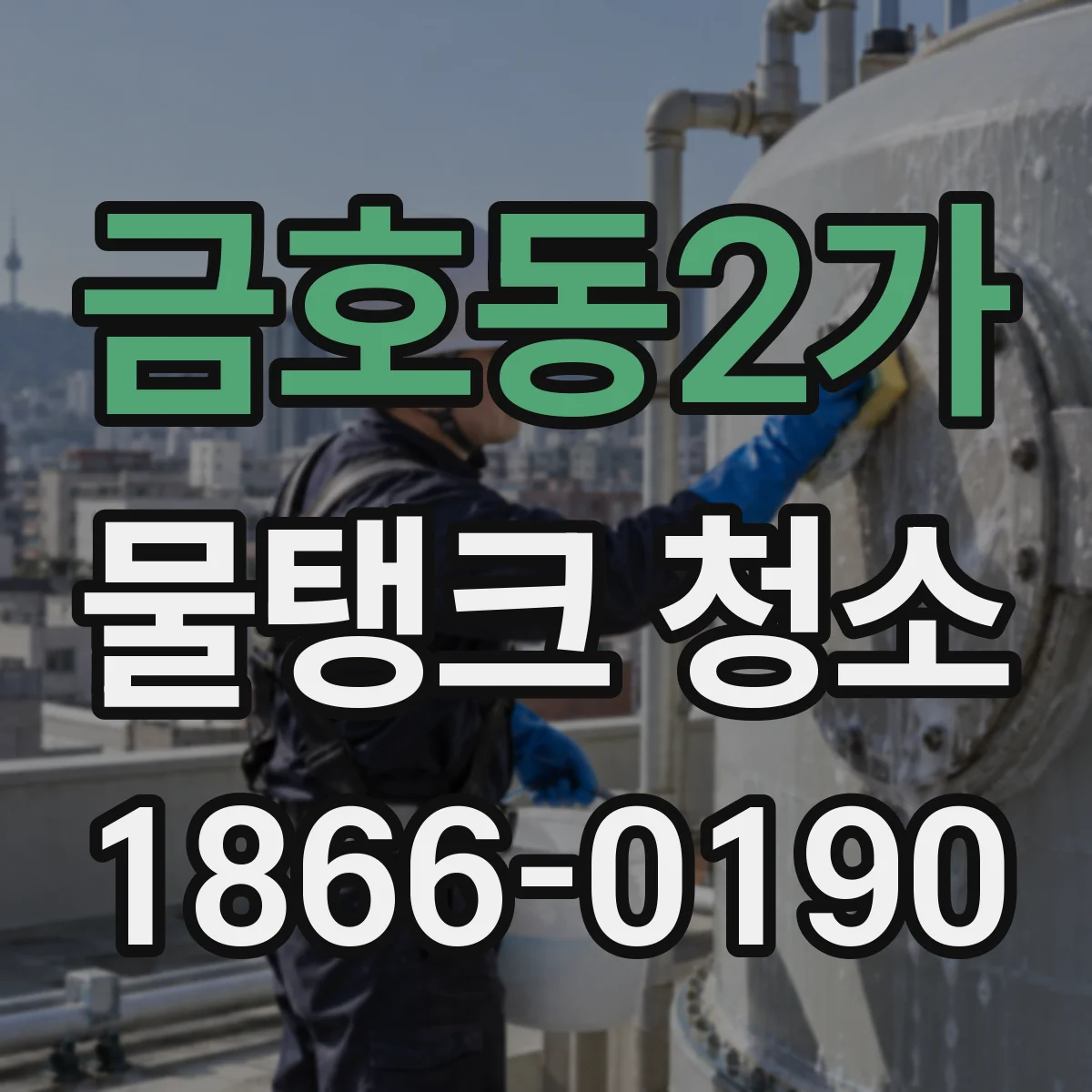 금호동2가 물탱크 청소