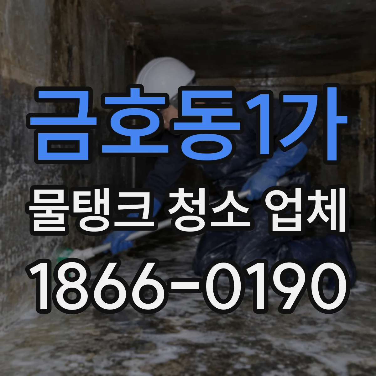 금호동1가 물탱크 청소 업체