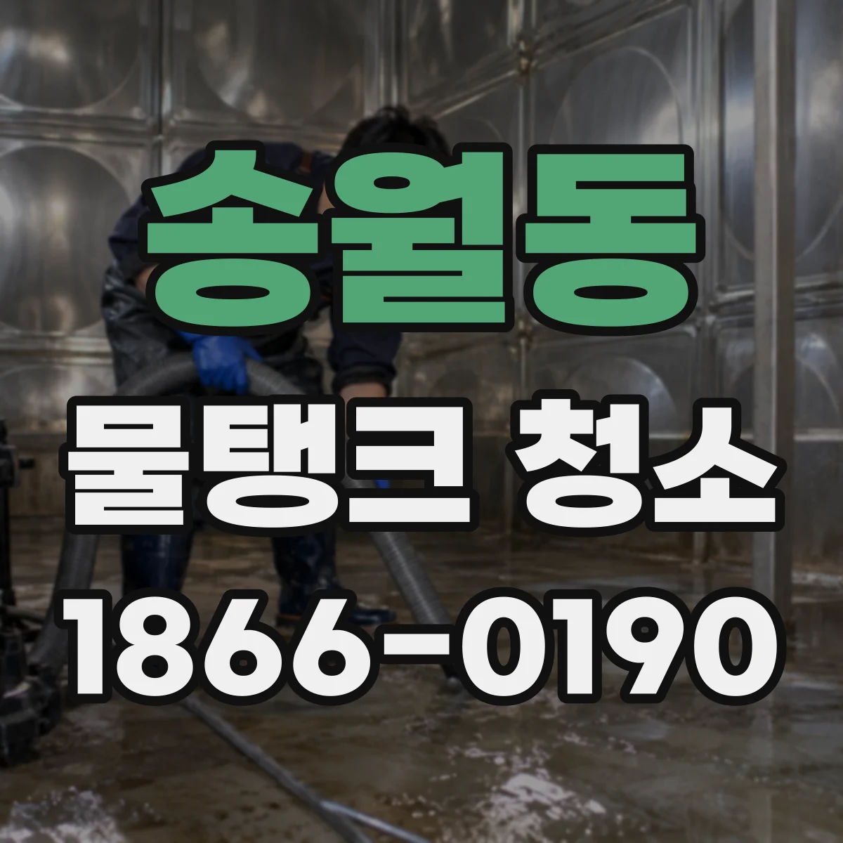 송월동 물탱크 청소