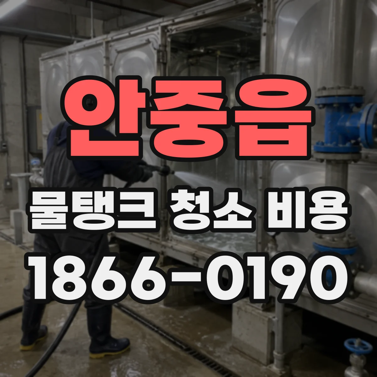 안중읍 물탱크 청소 비용