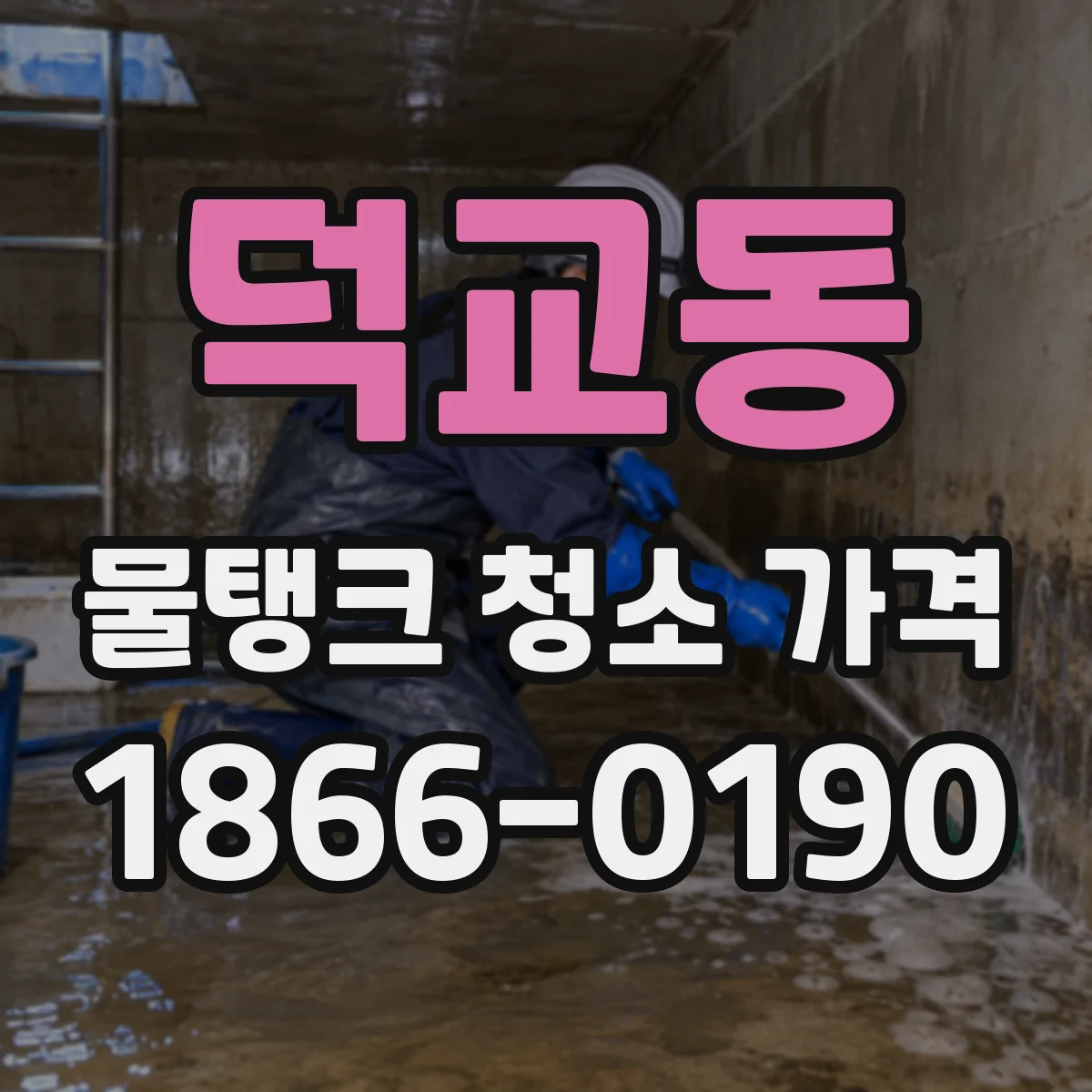 덕교동 물탱크 청소 가격