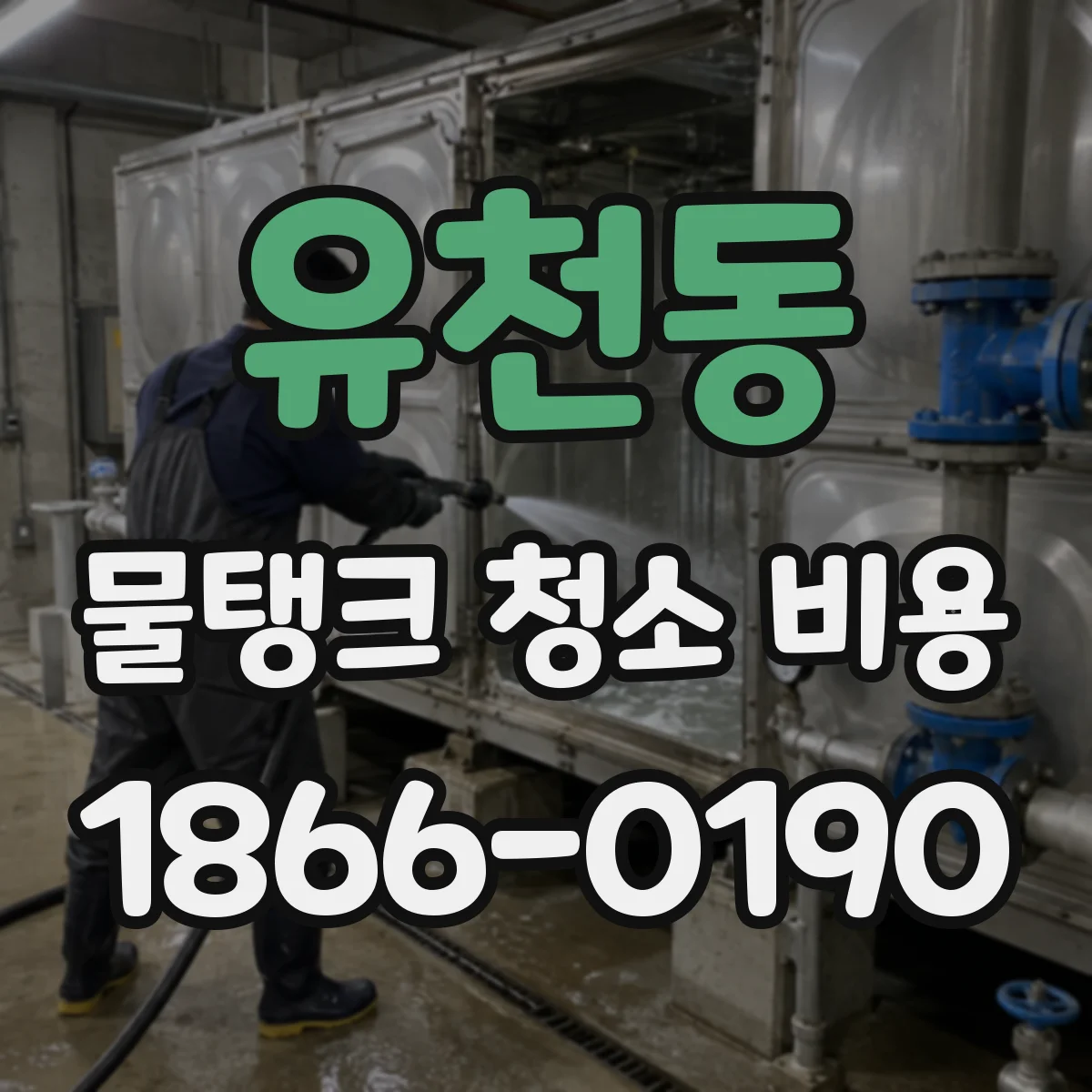 유천동 물탱크 청소 비용