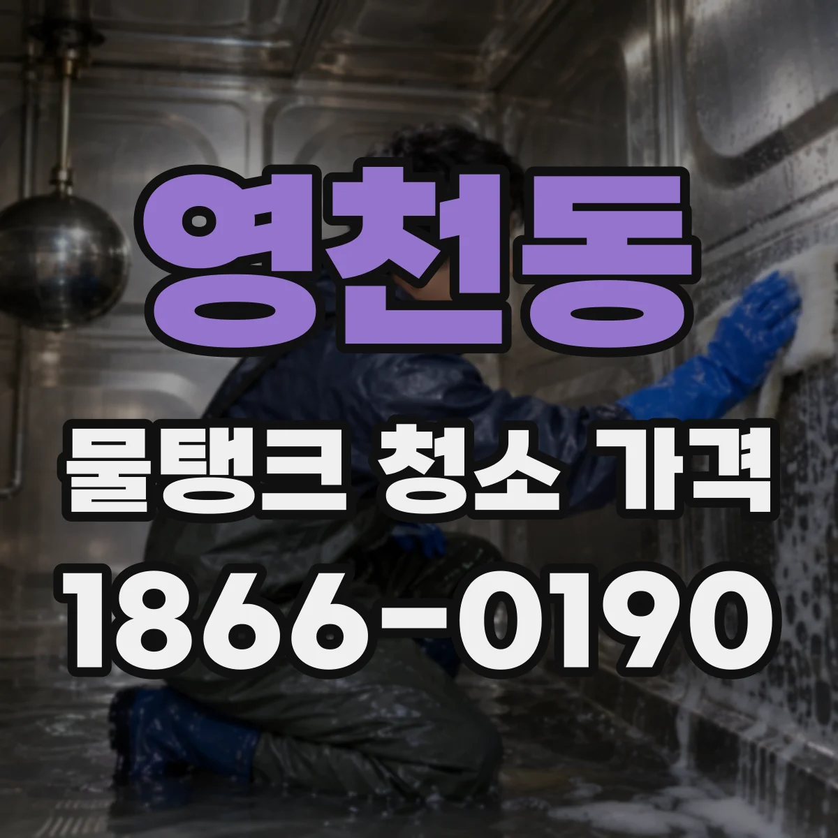 영천동 물탱크 청소 가격