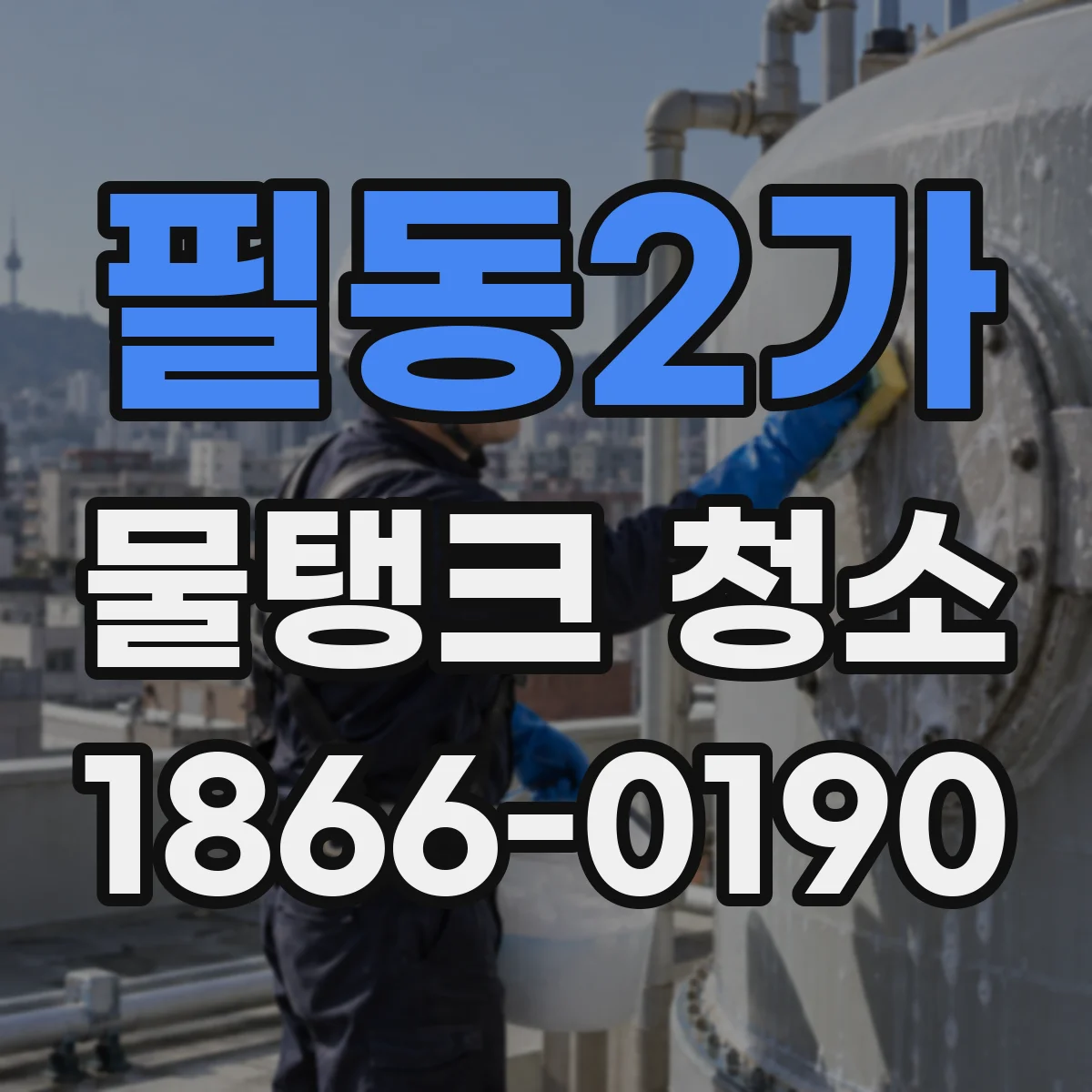 필동2가 물탱크 청소