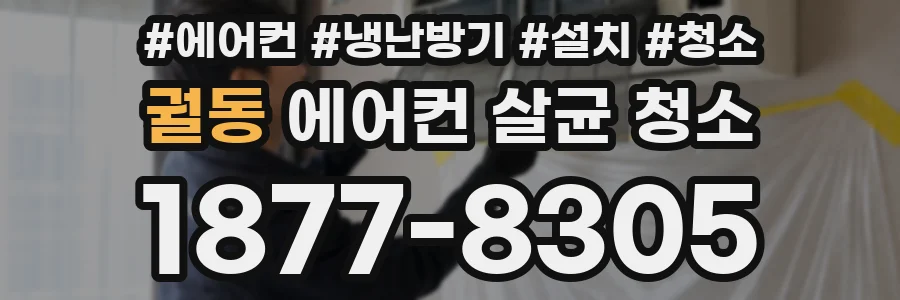 궐동 에어컨 살균 청소