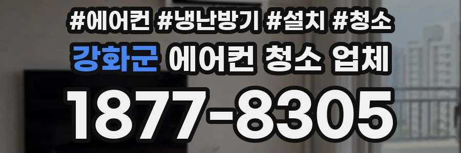 강화군 에어컨 청소 업체