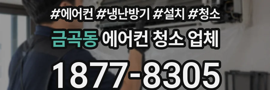 금곡동 에어컨 청소 업체