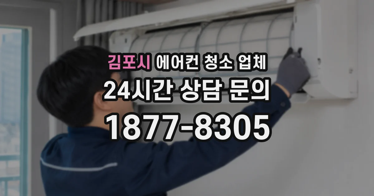 김포시 에어컨 청소 업체