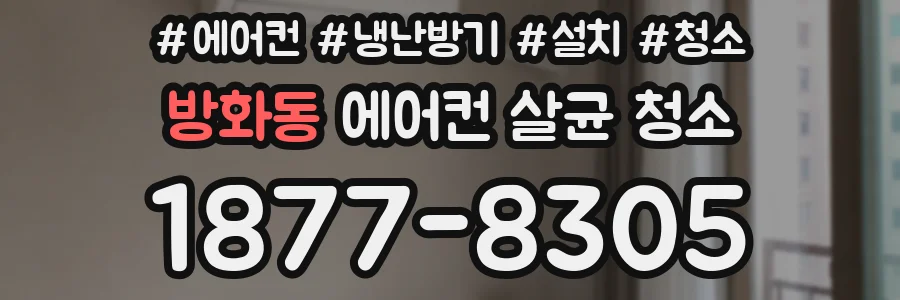 방화동 에어컨 살균 청소