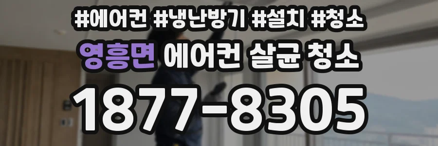 영흥면 에어컨 살균 청소