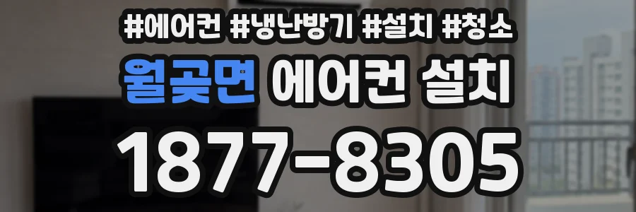 월곶면 에어컨 설치