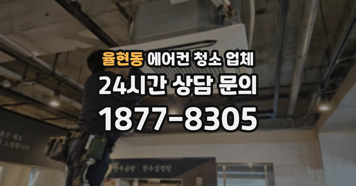 율현동 에어컨 청소 업체