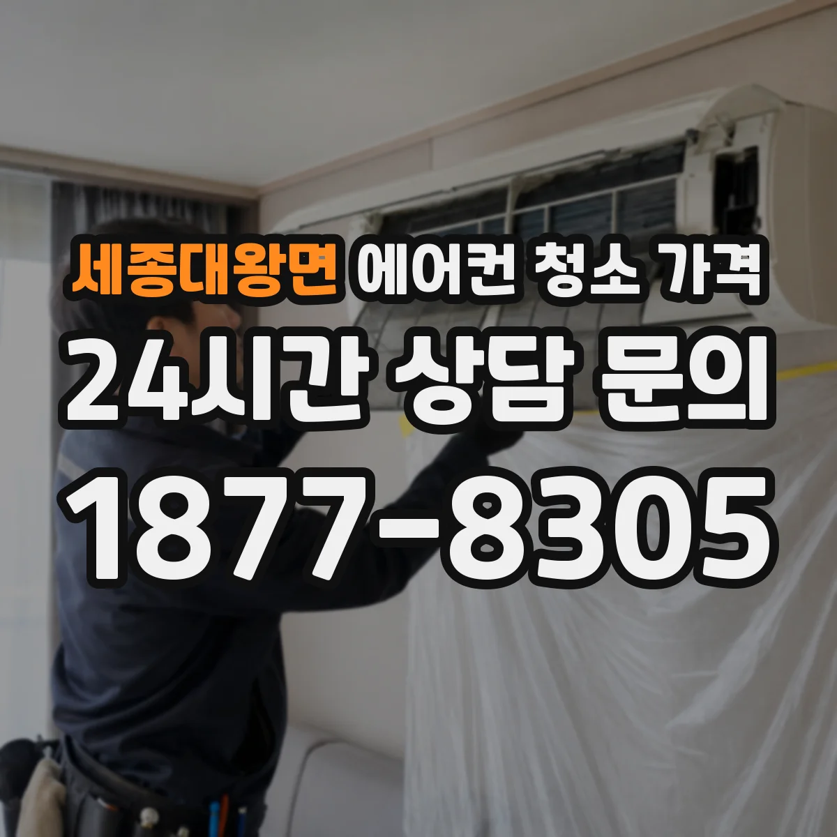 세종대왕면 에어컨 청소 가격