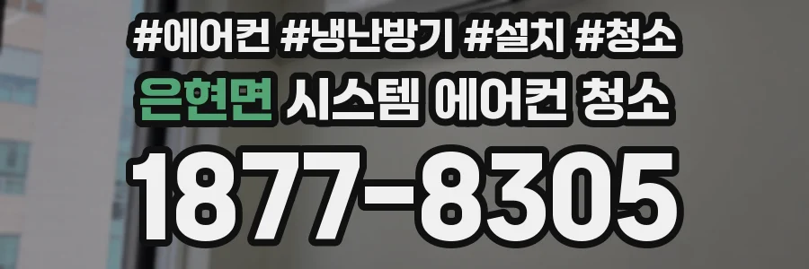 은현면 시스템 에어컨 청소
