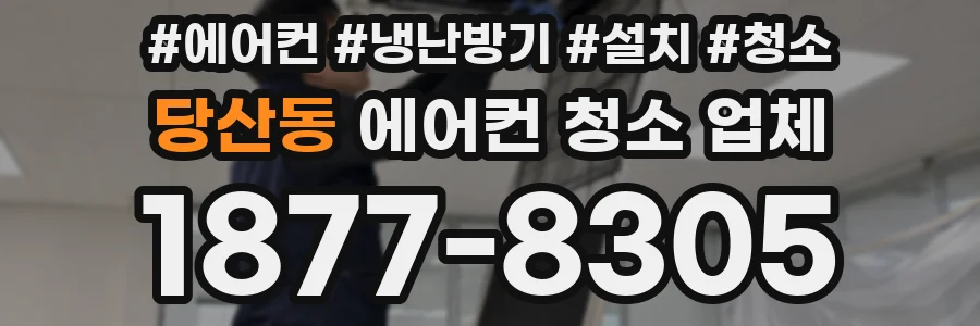 당산동 에어컨 청소 업체