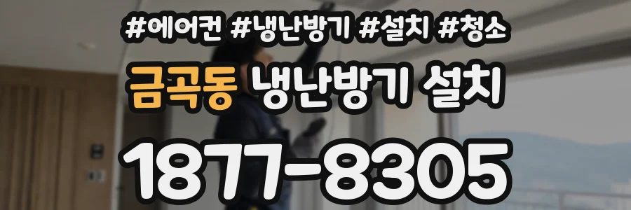 금곡동 냉난방기 설치