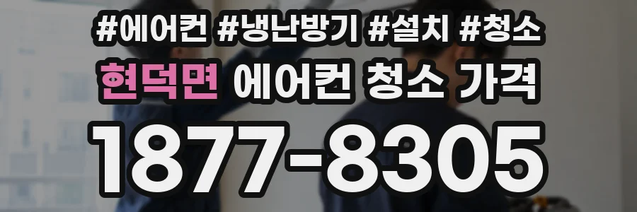 현덕면 에어컨 청소 가격