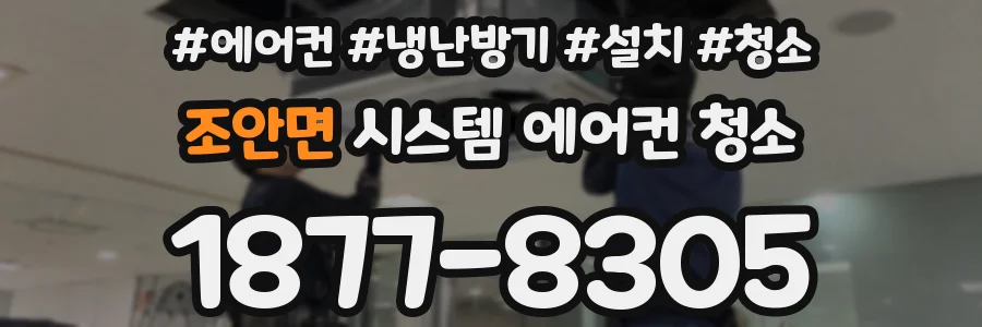 조안면 시스템 에어컨 청소