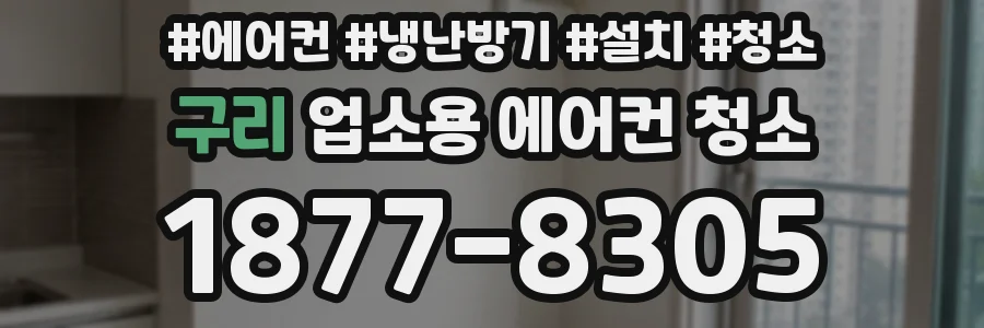 구리 업소용 에어컨 청소