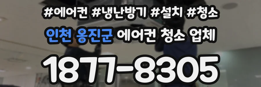 인천 옹진군 에어컨 청소 업체