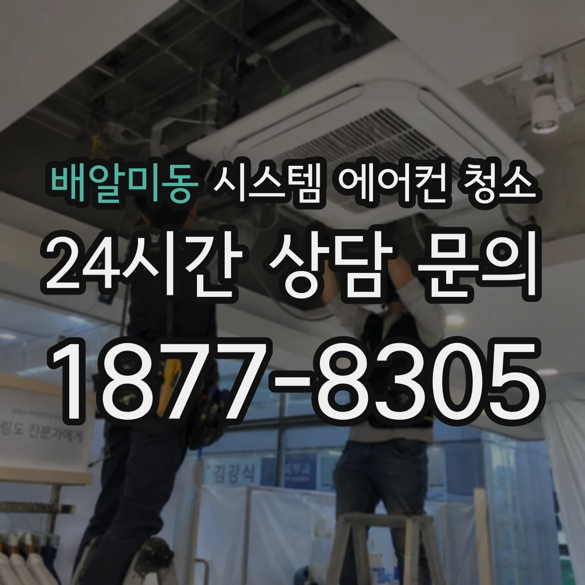 배알미동 시스템 에어컨 청소