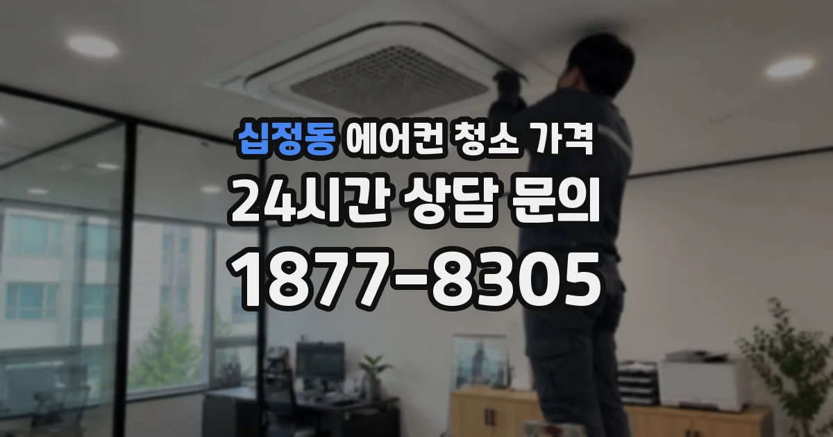 십정동 에어컨 청소 가격