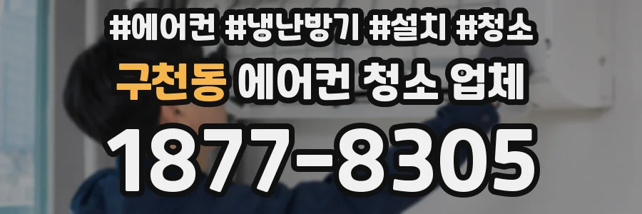 구천동 에어컨 청소 업체