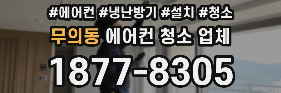 무의동 에어컨 청소 업체