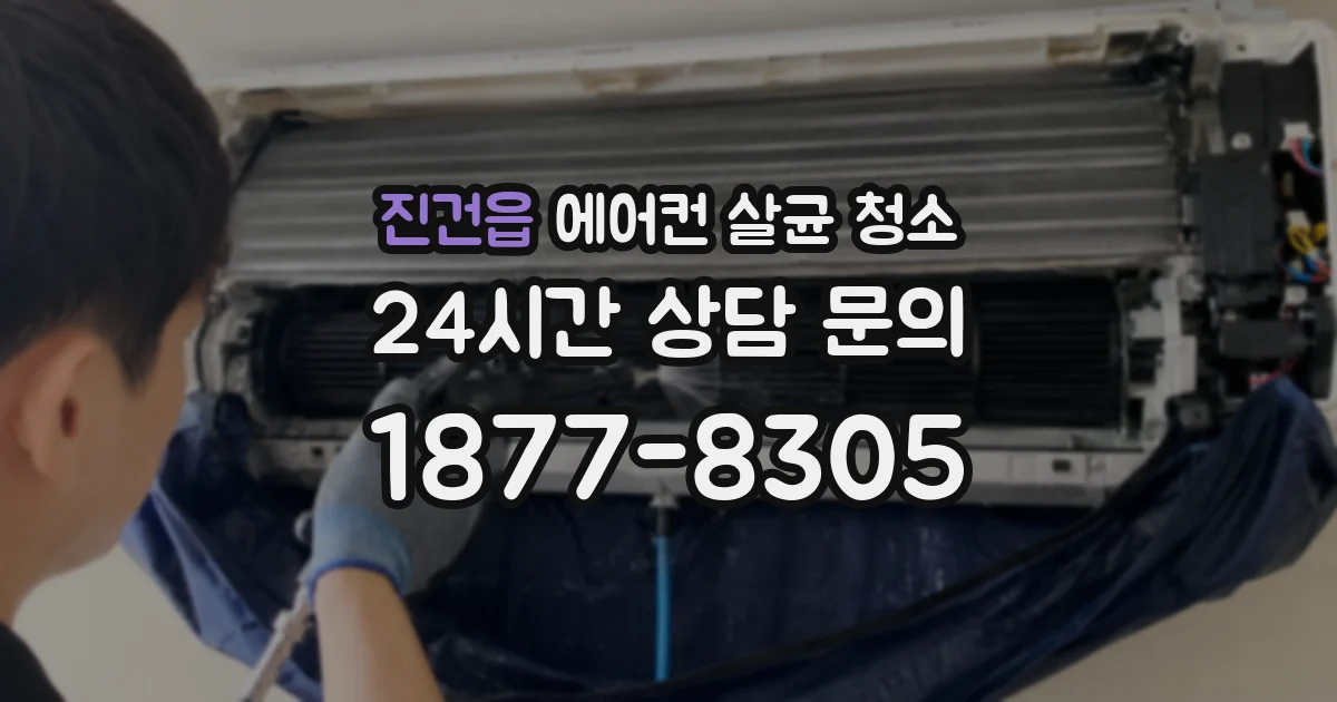 진건읍 에어컨 살균 청소