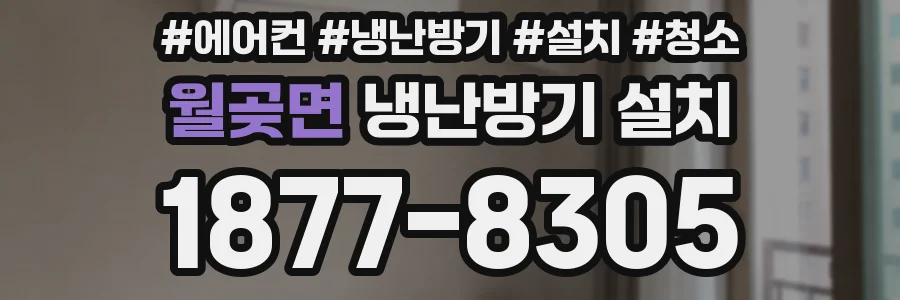 월곶면 냉난방기 설치