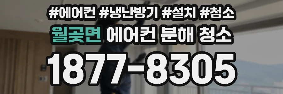 월곶면 에어컨 분해 청소