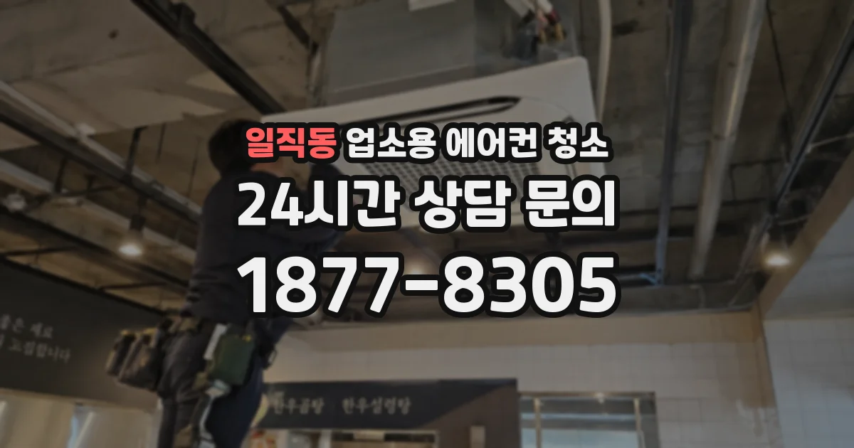 일직동 업소용 에어컨 청소