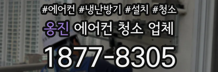 옹진 에어컨 청소 업체
