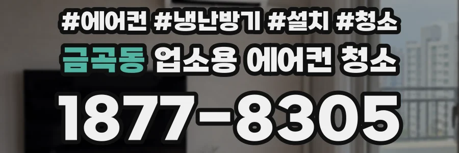 금곡동 업소용 에어컨 청소