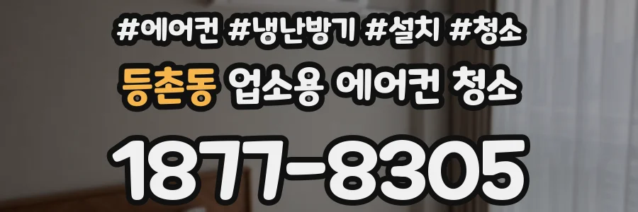 등촌동 업소용 에어컨 청소