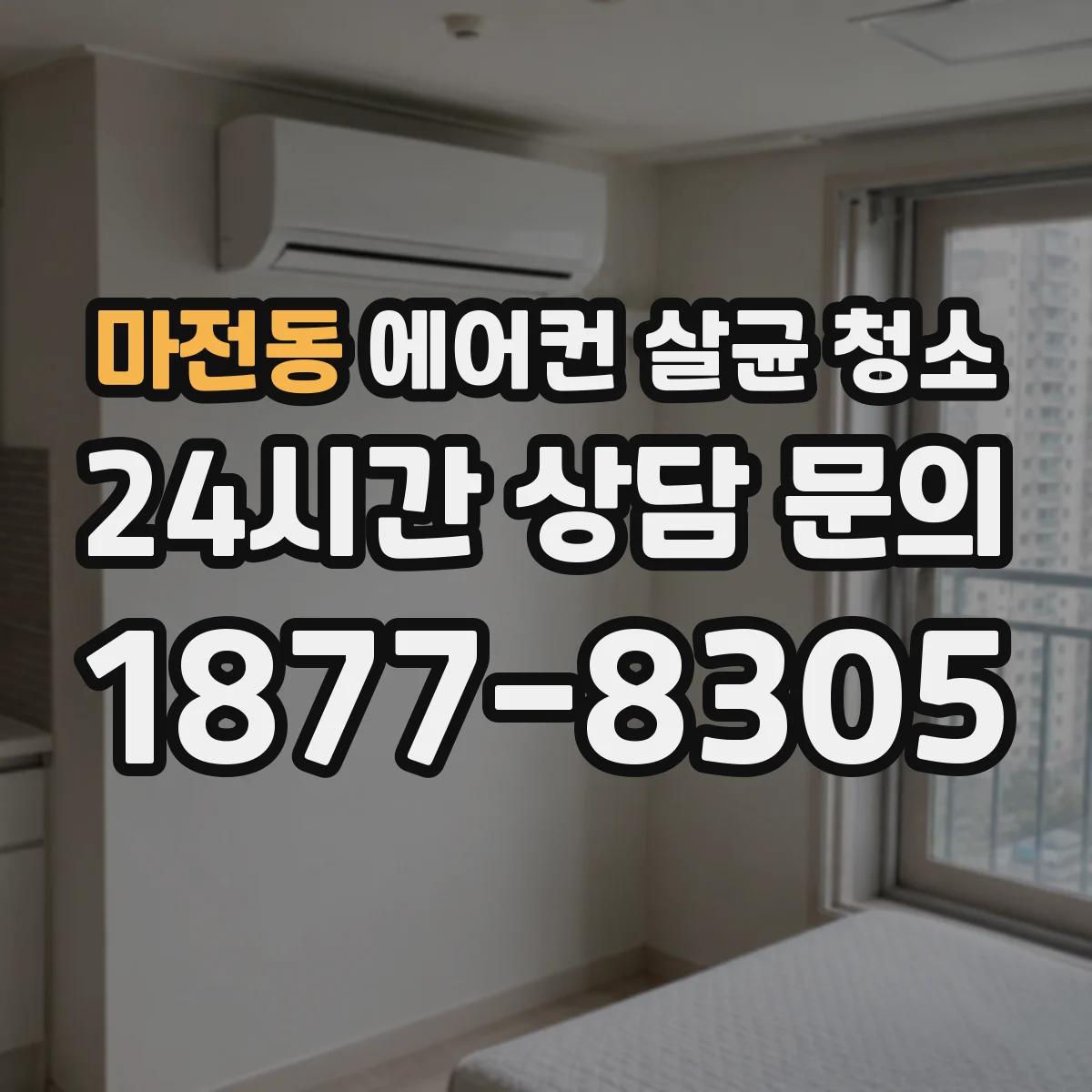 마전동 에어컨 살균 청소