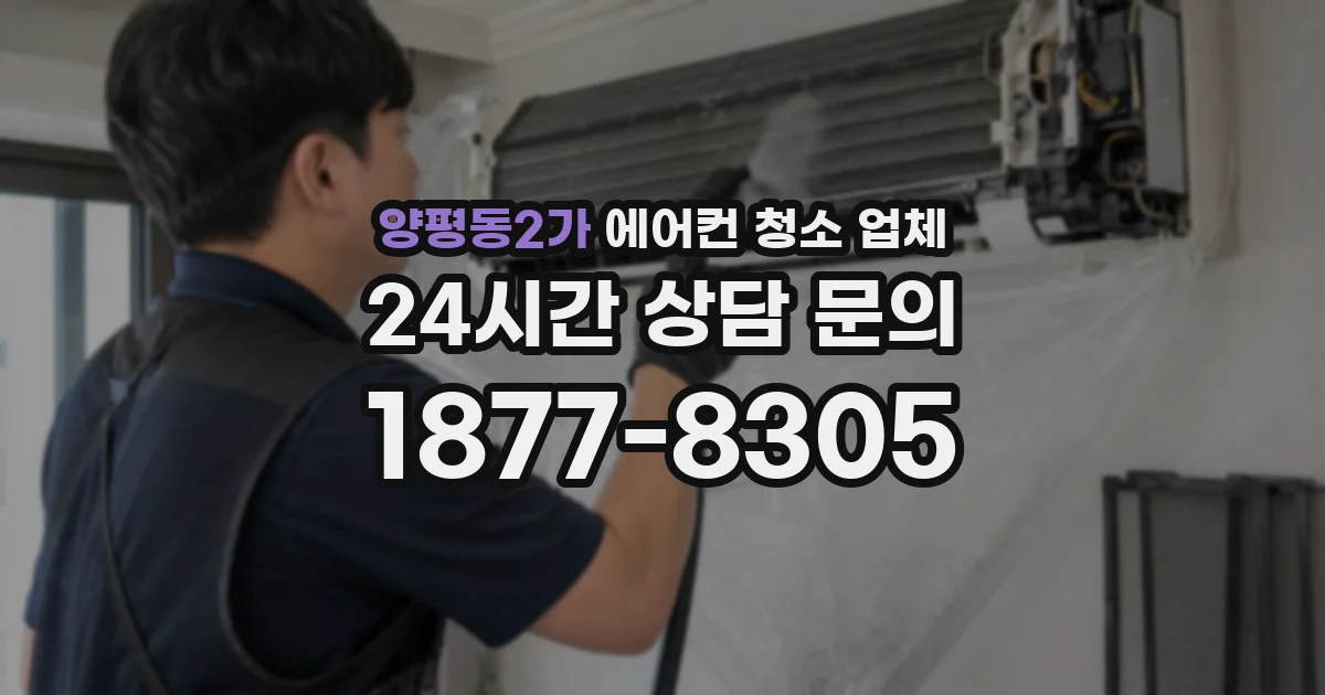양평동2가 에어컨 청소 업체