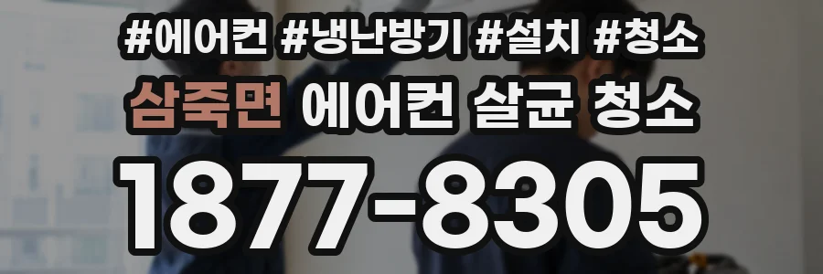 삼죽면 에어컨 살균 청소