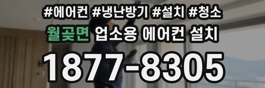 월곶면 업소용 에어컨 설치