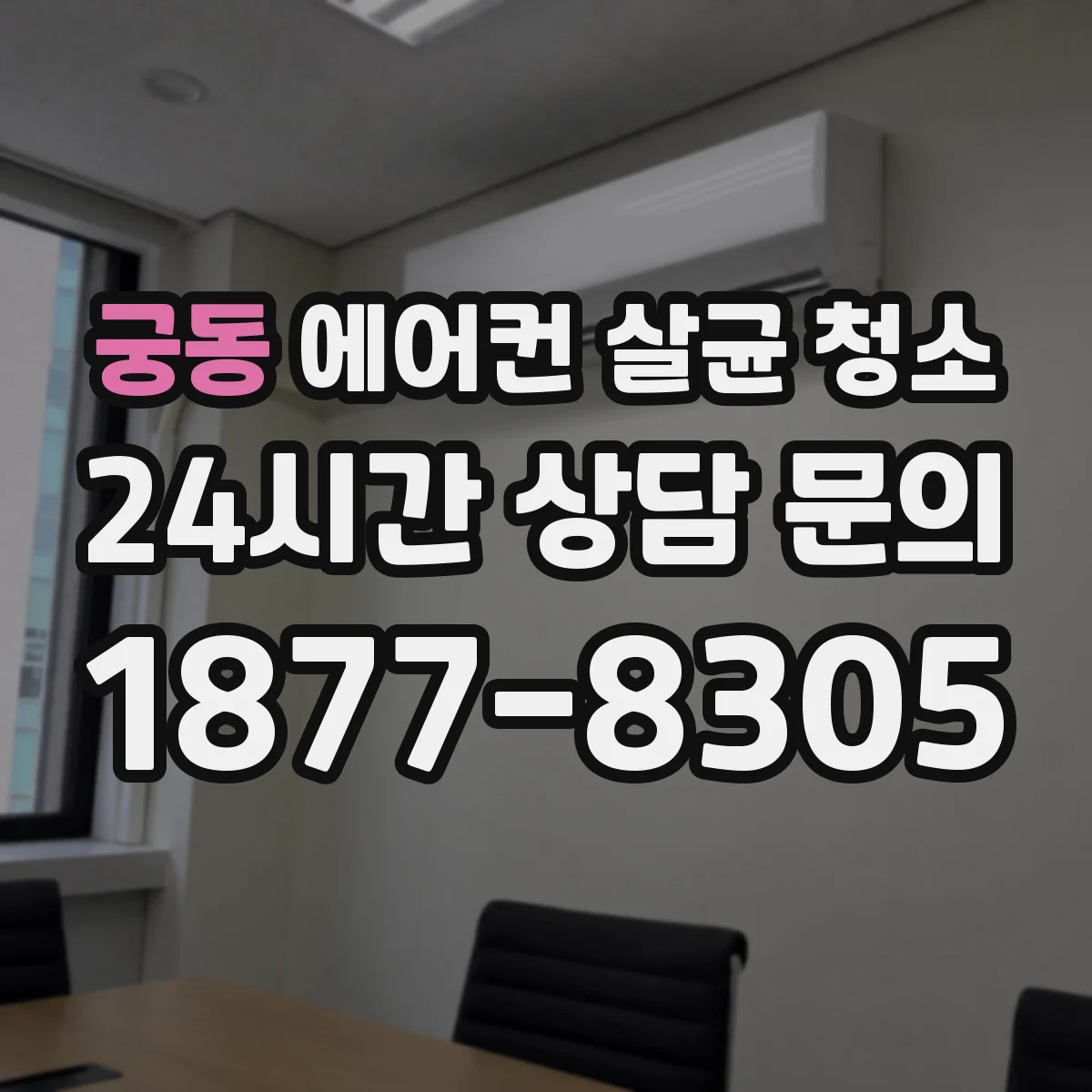 궁동 에어컨 살균 청소