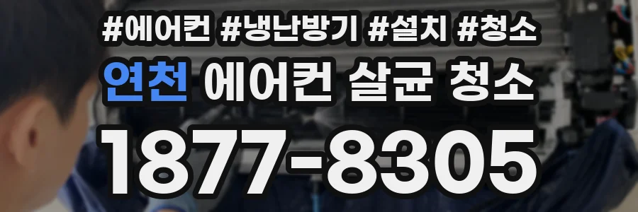 연천 에어컨 살균 청소