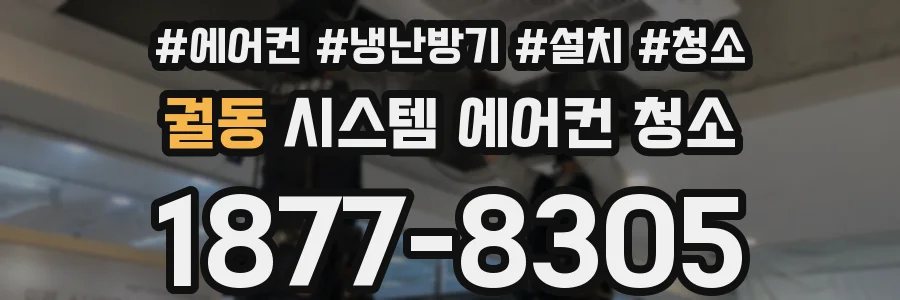 궐동 시스템 에어컨 청소
