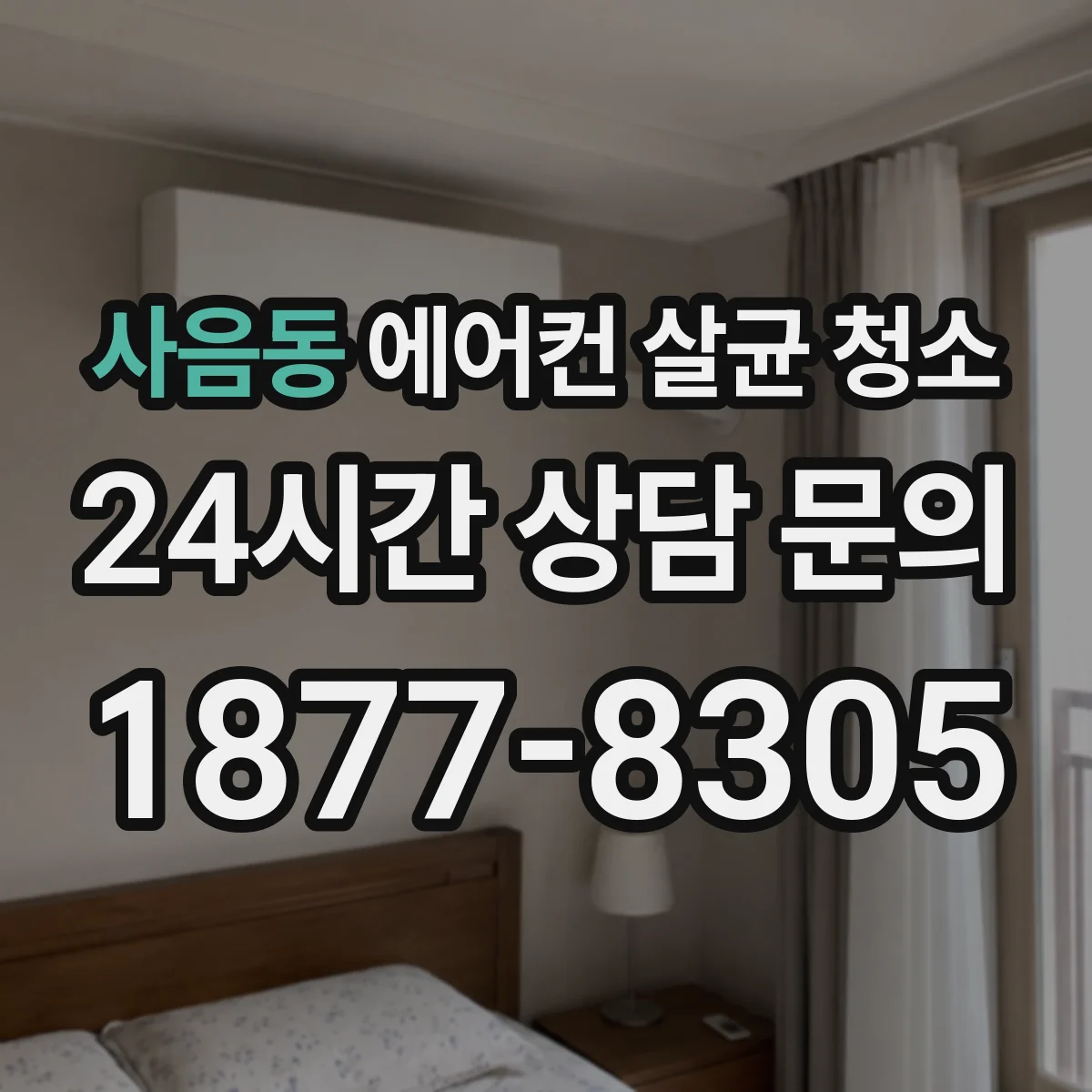 사음동 에어컨 살균 청소
