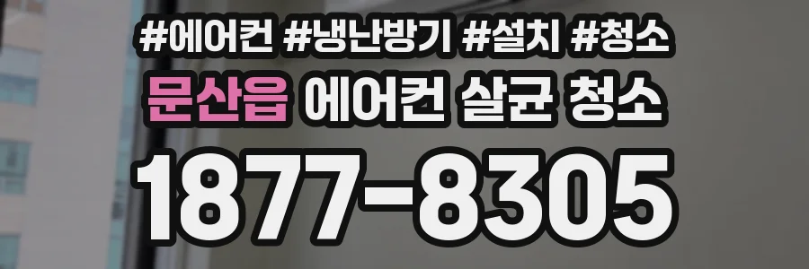 문산읍 에어컨 살균 청소